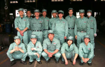 BTA 川崎工場ユニフォーム一新