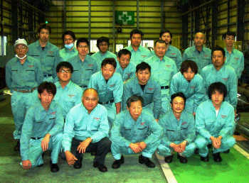 BTA 広島工場ユニフォーム一新